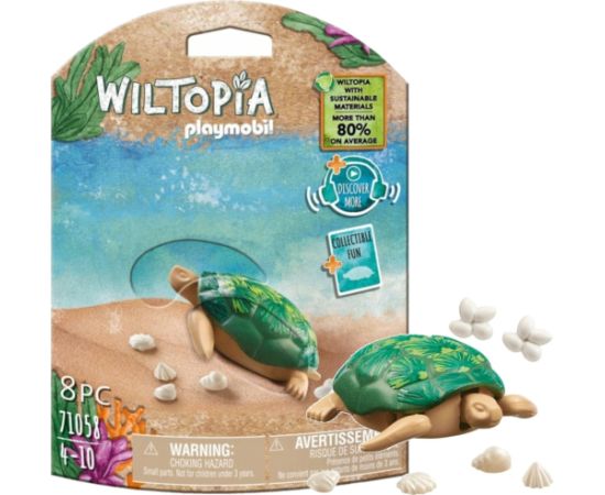 Playmobil PLAYMOBIL 71058 Wiltopia Giant Tortoise Construction Toy