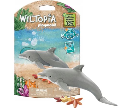 Playmobil PLAYMOBIL 71051 Wiltopia Dolphin Construction Toy