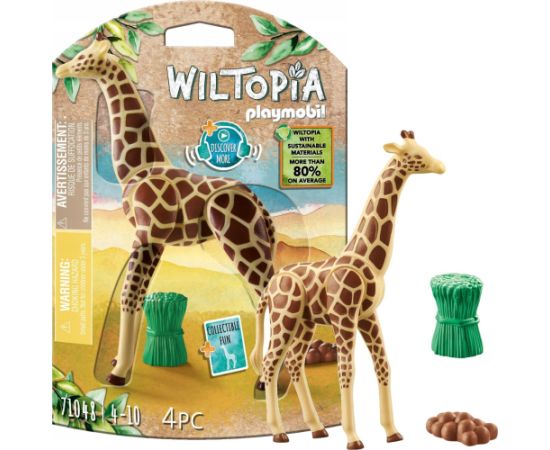 Playmobil PLAYMOBIL 71048 Wiltopia Giraffe Construction Toy