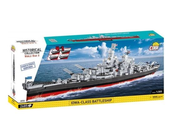 Cobi WWII Iowa-Class Battleship 4in1