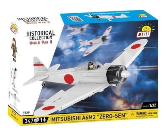 Cobi HC WWII Mitsubishi A6M2 Zero-Sen 347 kl