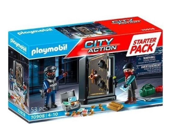 Playmobil PLAYMOBIL 70908 Starter Pack Safe Cracker Construction Toy