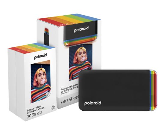 Polaroid photo printer Hi-Print Gen2 E-box, black