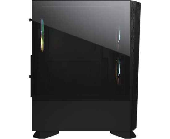 COUGAR | MX430 Mesh RGB Black | PC Case | Mid Tower / Mesh Front Panel / 3 x ARGB Fans / 4mm TG Left Panel