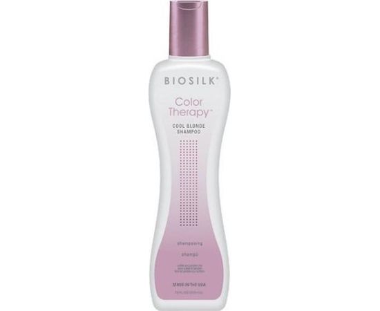 Biosilk BIOSILK_Color Therapy Cool Blonde Shampoo szampon do włosów rozjaśnionych i z pasemkami nadający chłodny odcień 355ml