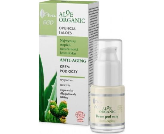 Ava ALOE ORGANIC Krem pod oczy anti-aging 30ml