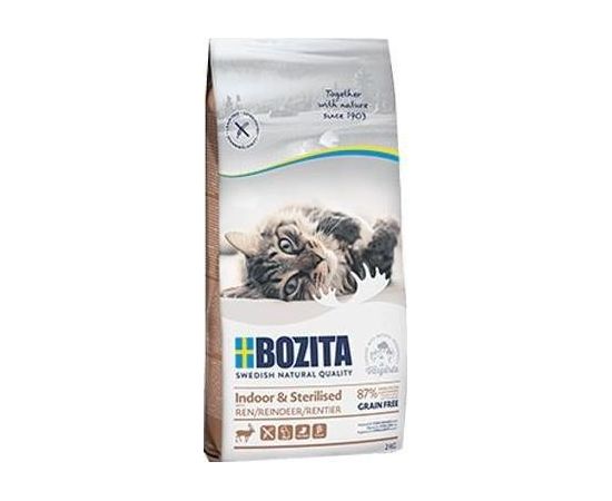 Bozita Bozita Indoor&Sterilised Grain free Reindeer 10kg