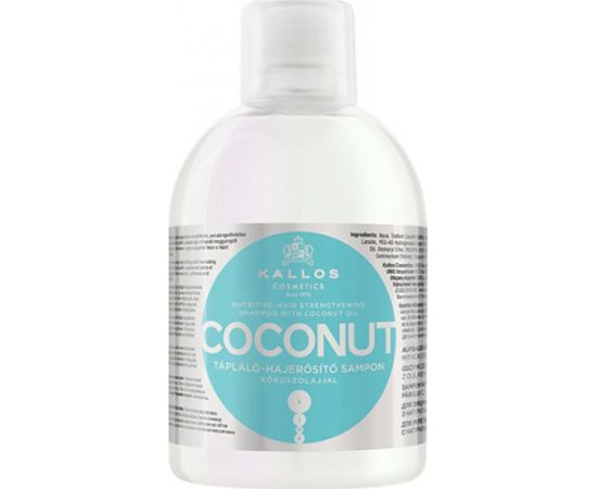 Kallos Szampon odżywczo-wzmacniający do włosów Coconut 1000 ml