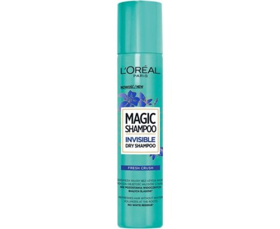 L'oreal L’Oreal Paris Magic Shampoo Inisible Fresh Crush Suchy szampon do włosów w sprayu 200 ml