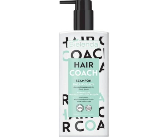 Bielenda Hair Coach balansujący szampon do przetłuszczającej się skóry głowy 300ml