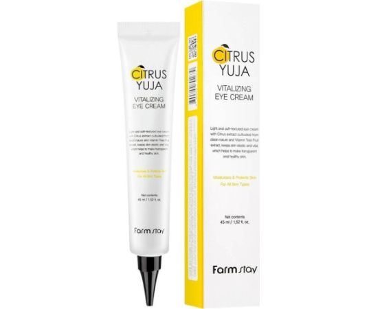 Farmstay Citrus Yuja rewitalizujący krem pod oczy 45ml