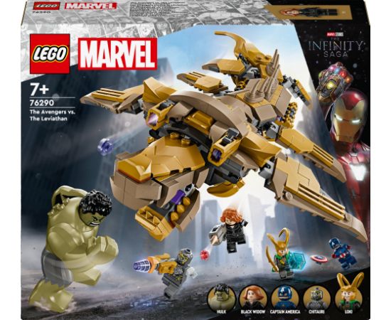 LEGO Marvel Avengers kontra Lewiatan (76290)