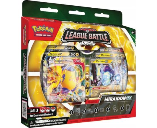 Pokemon Zestaw League Battle Deck Miraidon EX & Regieleki VMAX