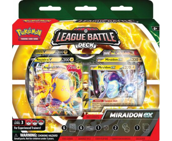 Pokemon Zestaw League Battle Deck Miraidon EX & Regieleki VMAX