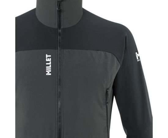 Millet Fusion XCS Hoodie / Melna / Pelēka / XXL