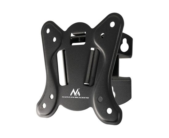 Maclean MC-415 TV Monitor Wall Mount 13"-32" 30kg Tilt Rotate max. VESA 100x100 30kg Black Slim Universal Powder Coated