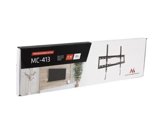 Maclean TV MC-413 Wall Mount Bracket 32"-80" VESA 600x400 45kg Tilting Universal Adjustable Spirit Level Mounting Accessories