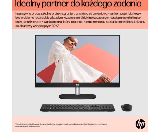 HP AIO 24-cr0008nw Athlon Silver 7120U 23.8"FHD AG IPS 8GB_DDR SSD5256 Radeon 610M Win11 2Y Shell White