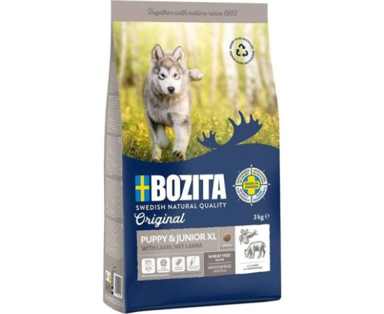 BOZITA Original Puppy & Junior XL Lamb - dry dog food - 12kg