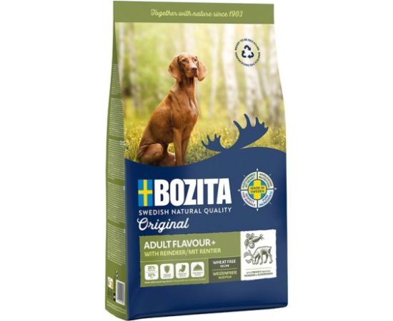 BOZITA Original Adult Flavour+ Reindeer - dry dog food - 12kg