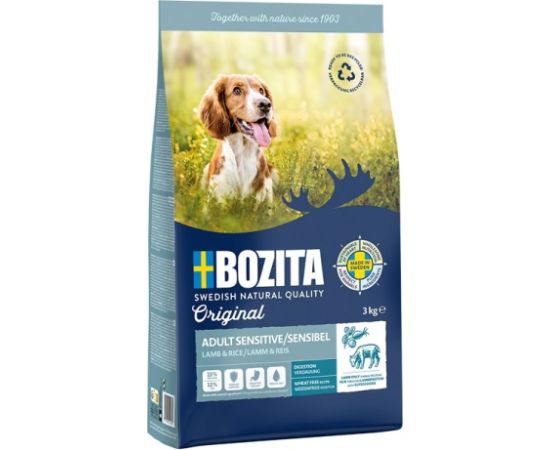 BOZITA Original Sensitive Digestion Lamb and rice - dry dog food - 3kg