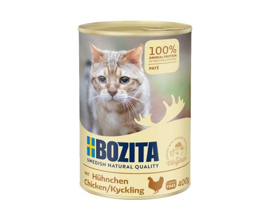 BOZITA Chicken Pate - wet cat food - 400g