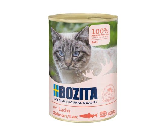 BOZITA Salmon Pate - wet cat food - 400g