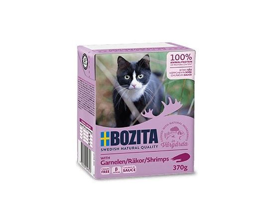 Bozita CHUNKS IN SAUCE WITH SHRIMPS 370 g