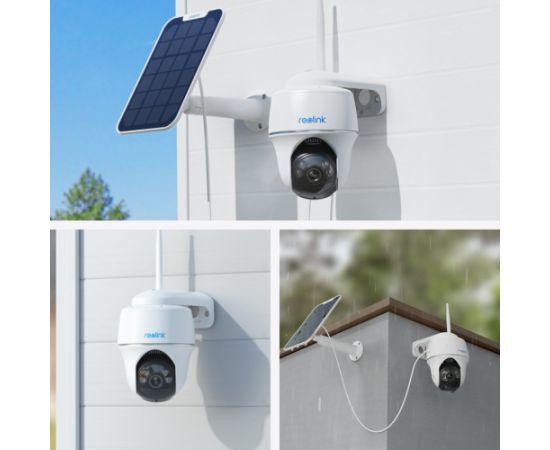 Reolink Argus Series B430 - 5MP Outdoor Wi-Fi Camera, Pan & Tilt, Person/Vehicle/Animal Detection, Color Night Vision