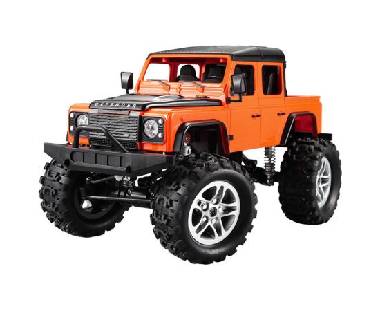 Remote-controlled car 1:14 Double Eagle (orange) Land Rover Defender (Pick-up) E332-003