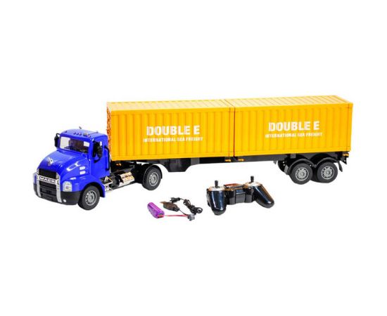 Remote-controlled truck 1:26 Double Eagle (blue) Mack E666-003