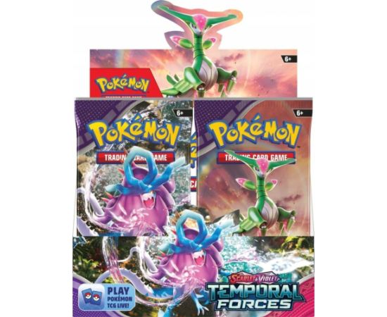 Pokemon Karty TCG Scarlet & Violet Temporal Forces Booster Box(36)