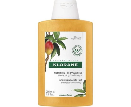 KLORANE_Mango Shampoo szampon do włosów suchych z mango 200ml