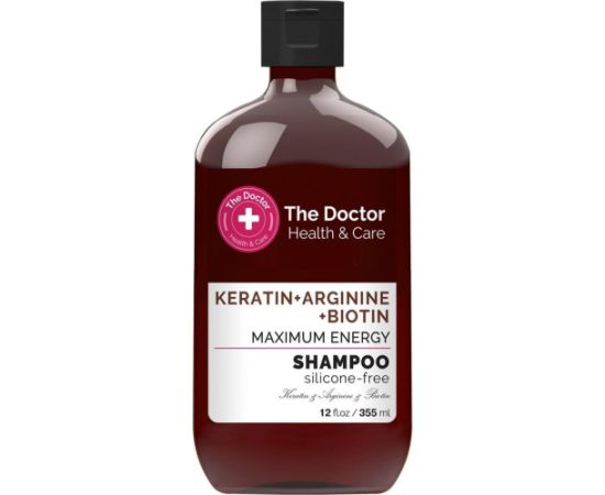 THE DOCTOR_Health & Care szampon do włosów wzmacniający Keratyna + Arginina + Biotyna 355ml