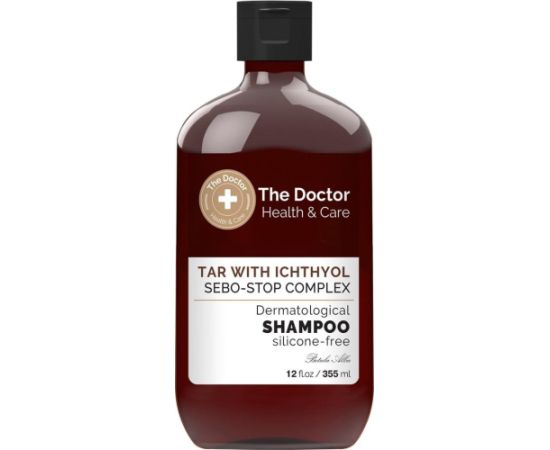 THE DOCTOR_Health & Care szampon do włosów przeciw przetłuszczaniu Dziegieć + Ichthyol + Sebo-Stop Complex 355ml