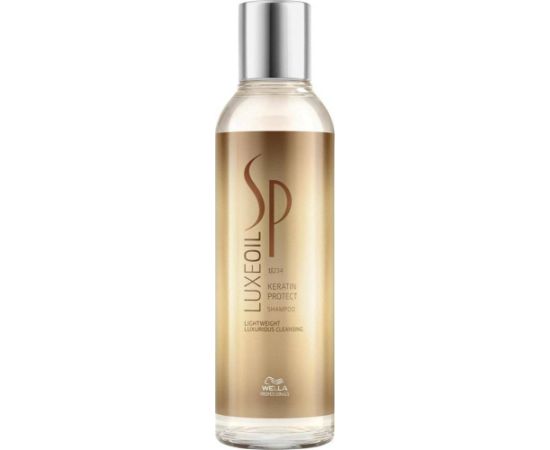 Wella Professionals Wella Professionals SP Luxe Oil Keratin Protect Shampoo szampon keratynowy do włosów zniszczonych 200ml