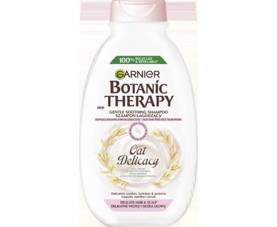 GARNIER_Botanic Therapy Oat Delicacy szampon łagodzący do delikatnych włosów i skóry głowy 400ml