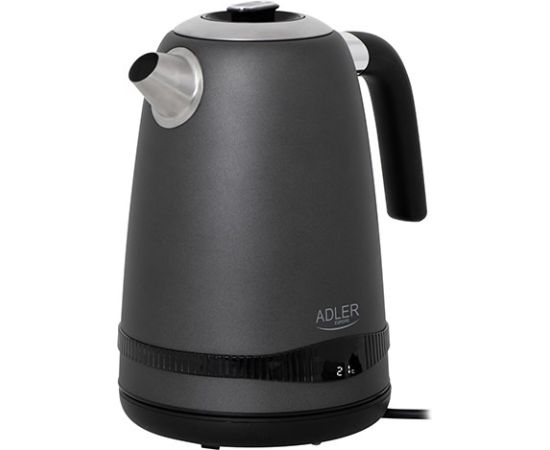 Adler AD 1295 Steel kettle 1.7 l Satin grey