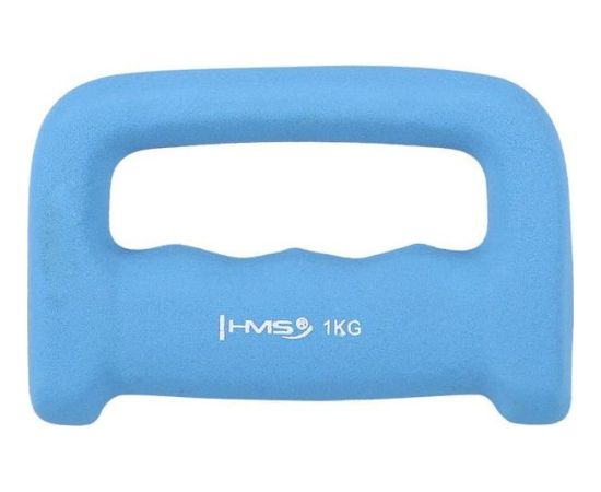 HMS Kastet light blue ciężarek żeliwny pokryty neoprenem 1.0kg (CK10)