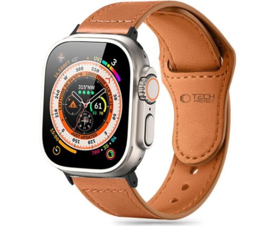 Tech-Protect watch strap NaturalFit Apple Watch 42/44/45/49mm, brown