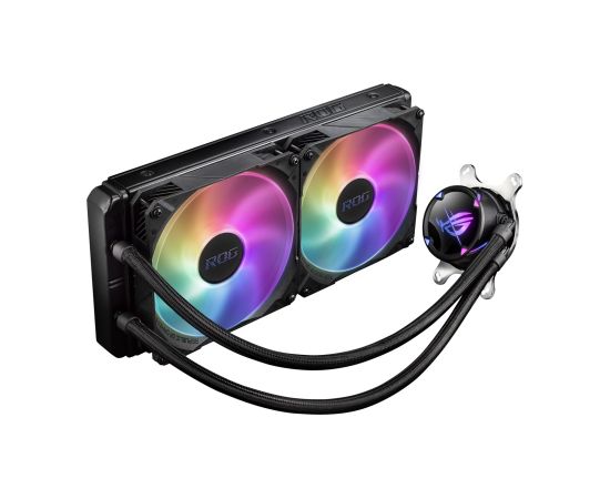 ASUS ROG STRIX LC II 280 ARGB Processor All-in-one liquid cooler 14 cm Black 1 pc(s)