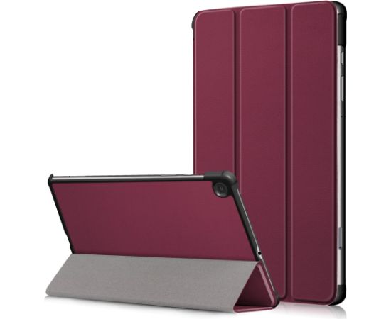 Case Smart Leather Nokia T21 bordo