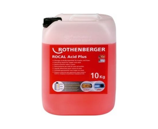 Atkaļķošanas līdzeklis Rothenberger RoCal Acid Plus; 10 kg