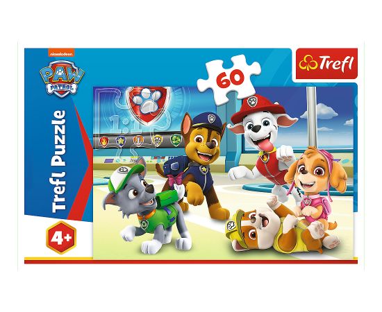 TREFL PAW PATROL Puzle Paw Patrol, 60 gab.