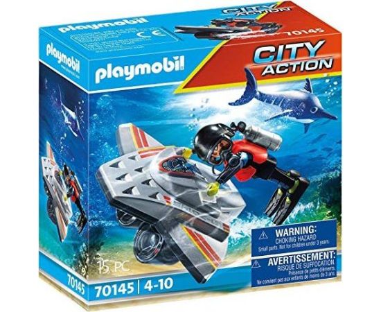 Playmobil Distress Diving Scooter (70145)