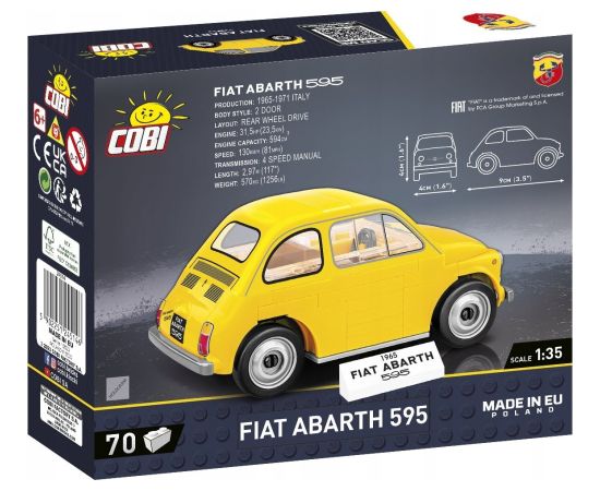 Cobi Fiat Abarth 595