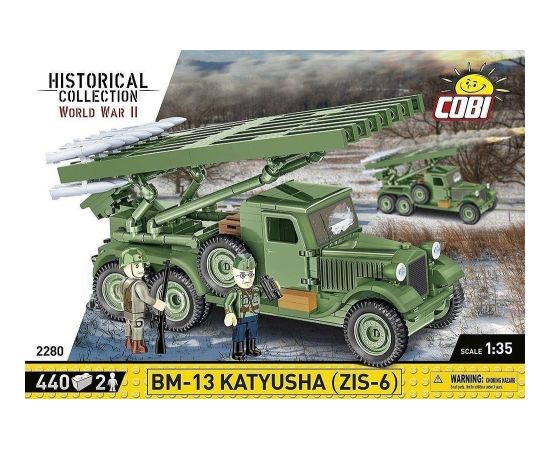 Cobi Klocki BM-13 Katyusha (ZIS-6)