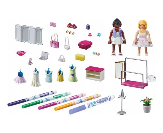 Playmobil Zestaw z figurkami Color 71372 Butik z odzieżą