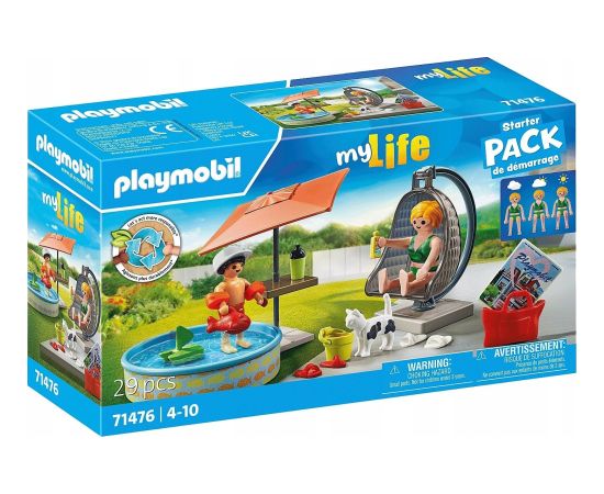 Playmobil Zestaw figurek City Life 71476 Wodna zabawa w ogrodzie