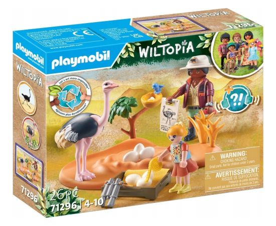 Playmobil Zestaw Wiltopia 71296 W odwiedzinach u strusia